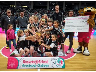 Die GGS Om Berg gewinnt das Finale der Baskets Grundschul-Challenge