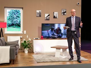 Telekom Vorstandsvorsitzender Tim Höttges auf der Hauptversammlung 2016