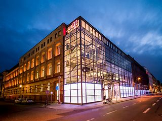 Outdoor view of Deutsche Telekom's Representative Office in Berlin.