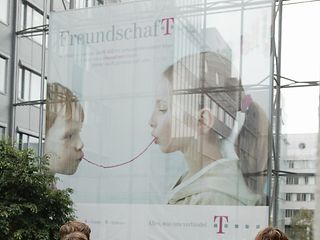 The slogan for the new image campaign is "The link between us".