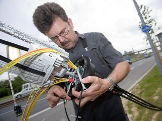 VDSL expansion: On-site work