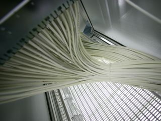 Photo of a cable, for symbolic effect.